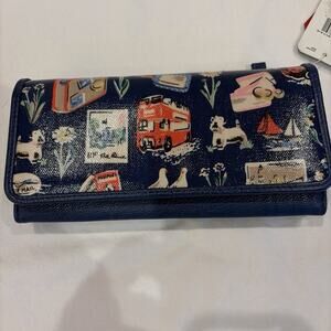 Navy Blue Safekeeper Wallet By Mundi